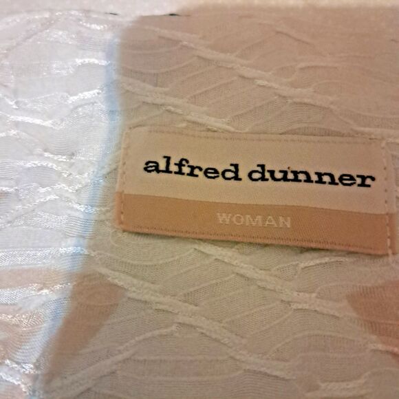 Alfred Dunner Women's 3/4 Sleeve Top Plus Size 3X Blouse Rhinestones Floral - Picture 5 of 9